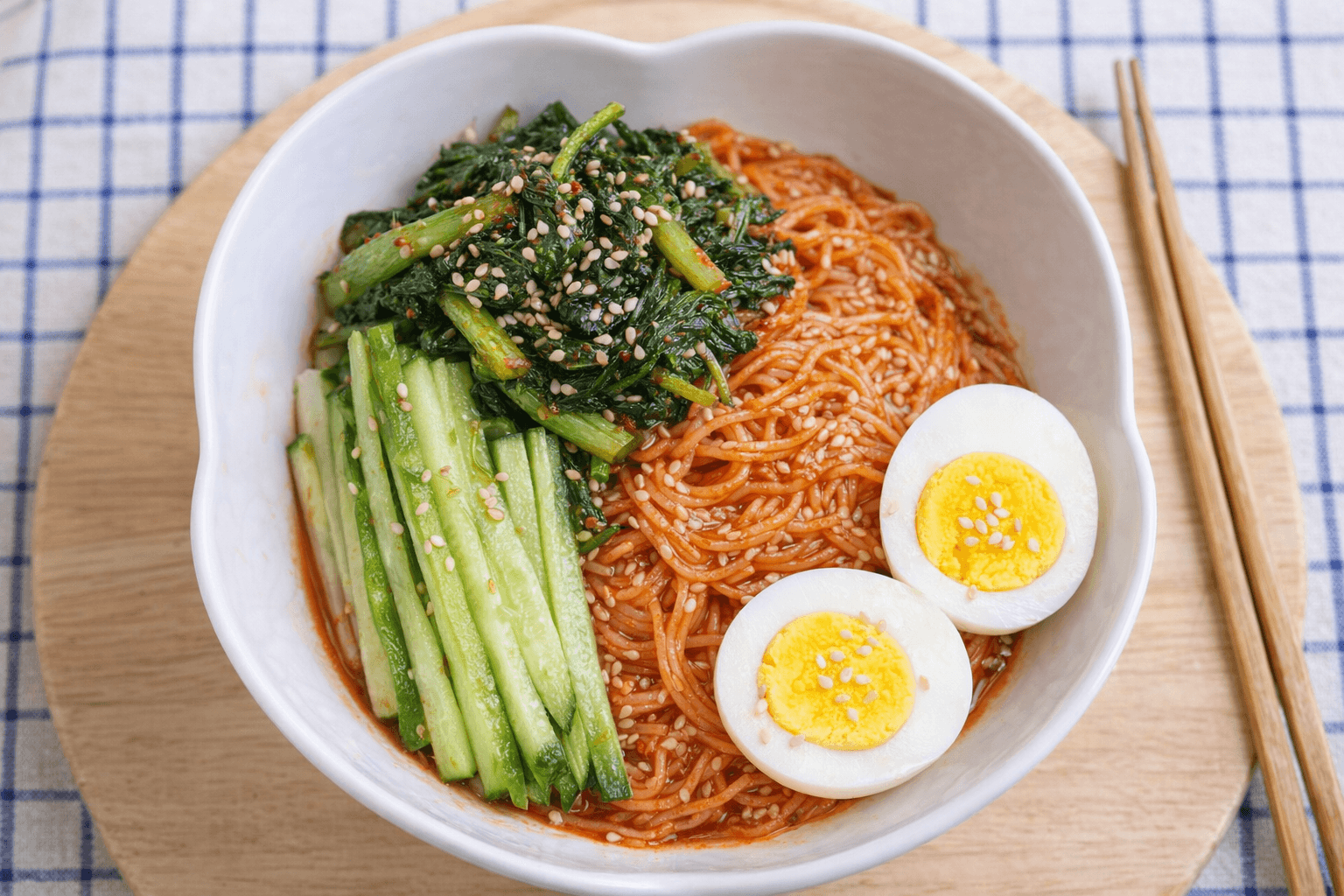 매콤새콤 열무비빔국수