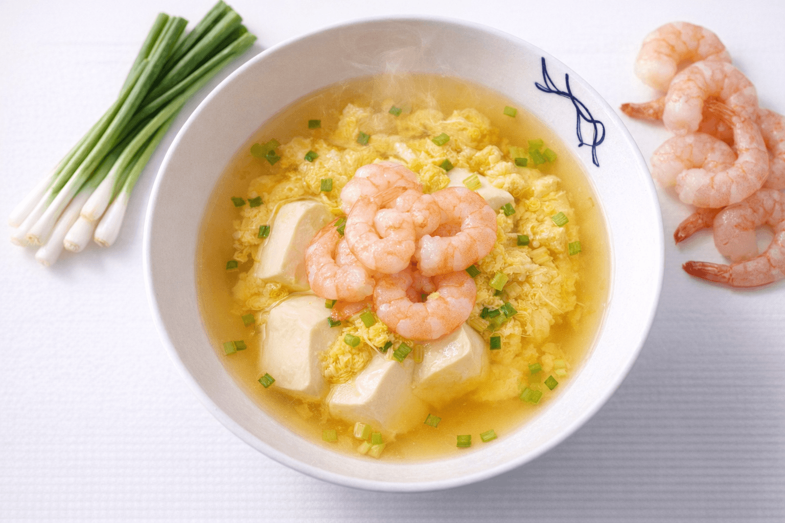 새우연두부달걀탕 따뜻한국물요리