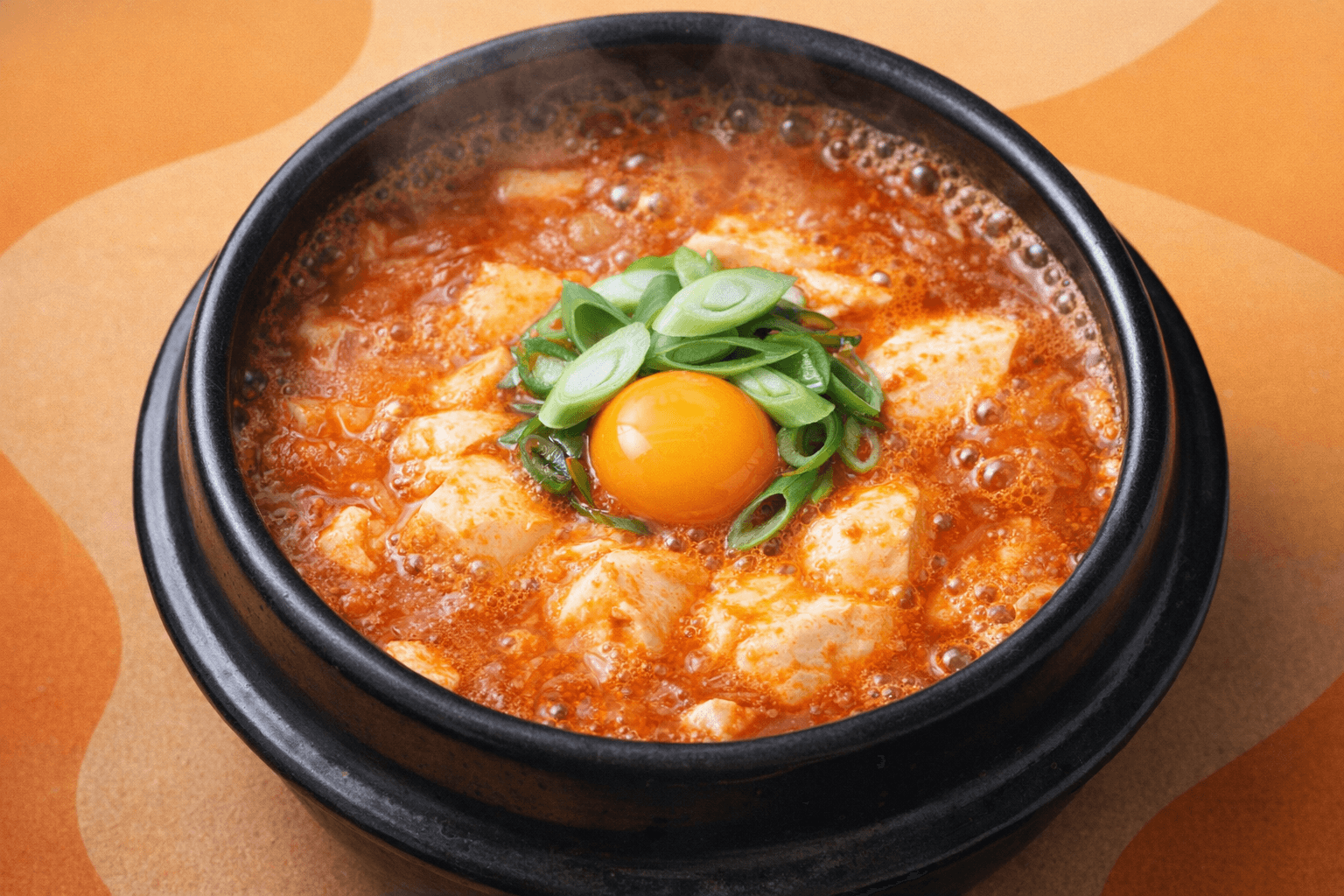초간단 순두부찌개 뚝배기