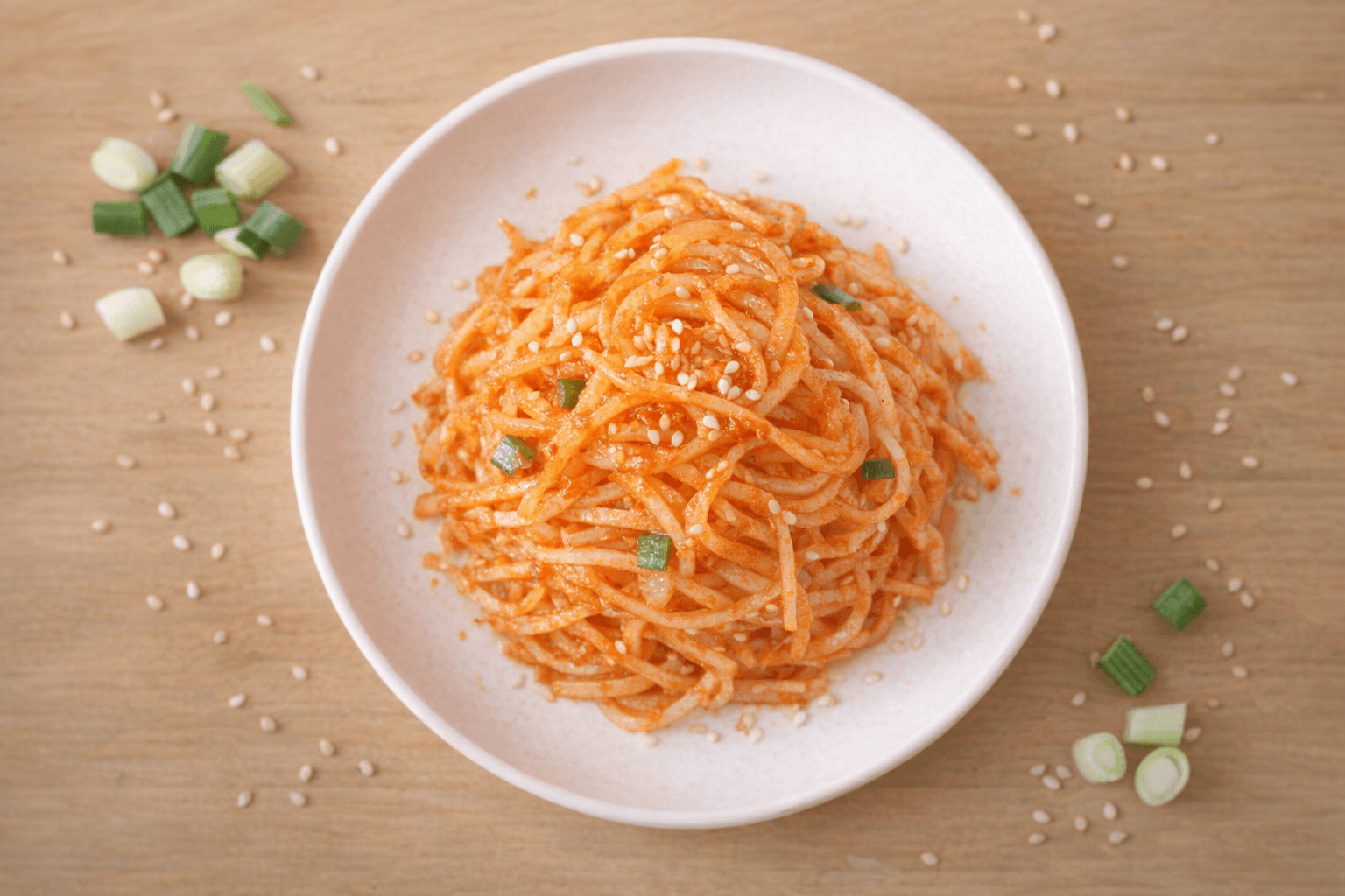 15분 완성! 잃어버린 입맛 살려주는 아삭하고 새콤달콤한 무생채 황금 레시피