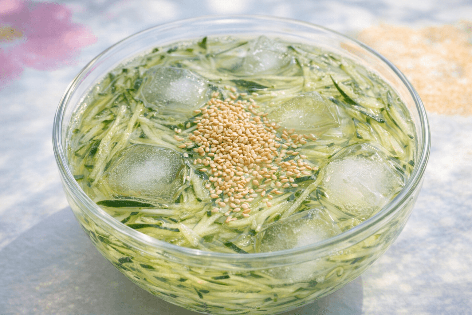 시원한 황금비율 오이냉국