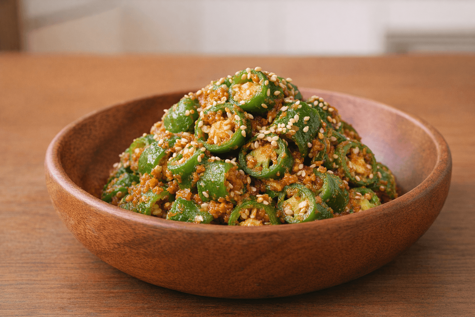 밥 두 공기는 순삭! 불 없이 5분 만에 끝내는 초간단 '고추된장무침' 황금 레시피