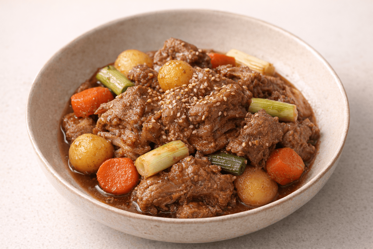 먹음직스러운 단짠 돼지갈비찜