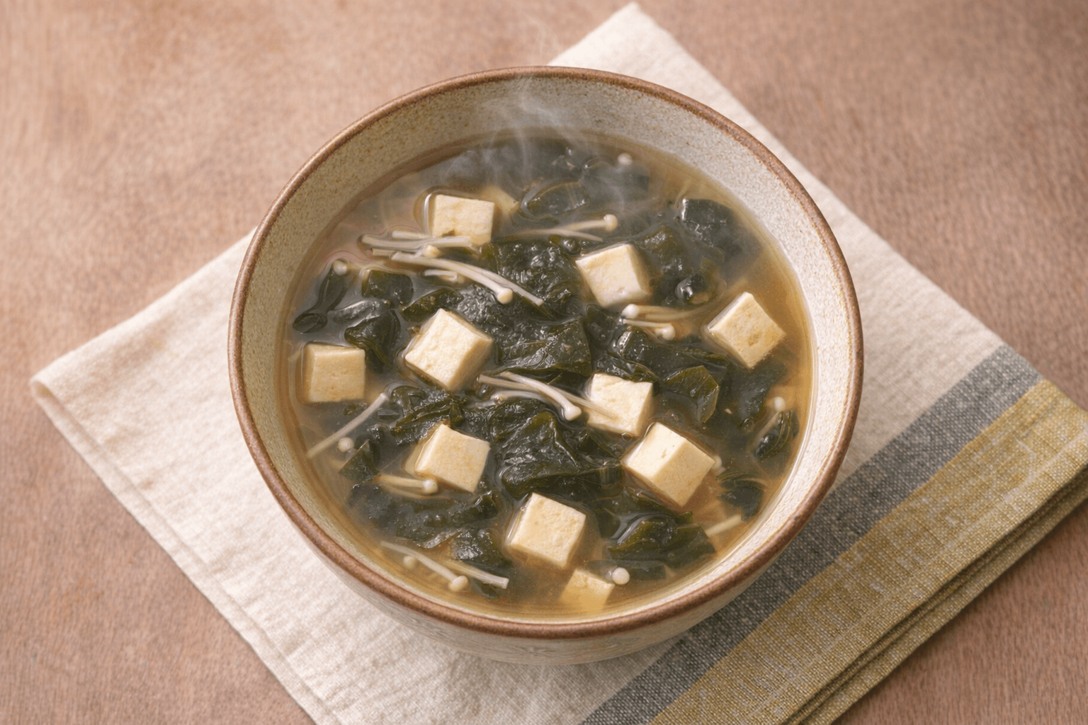 두부 된장 미역국 요리