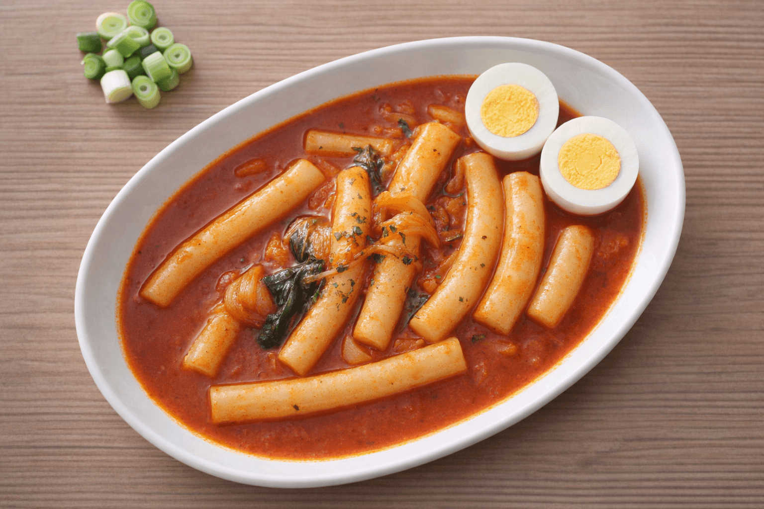 국물떡볶이 분식 밀떡 매콤달콤