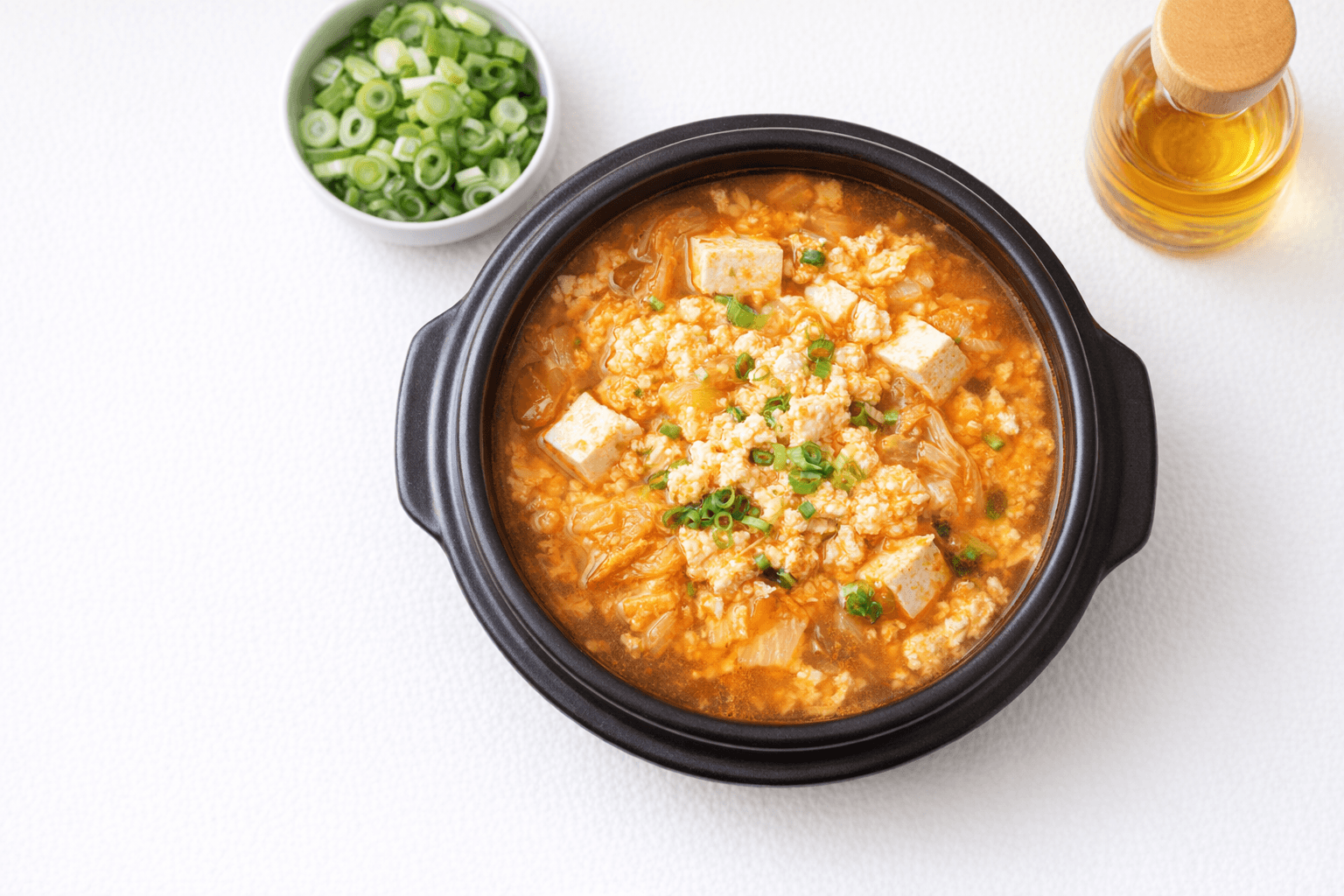 두부 김치 계란탕 아침 찌개 간편 요리