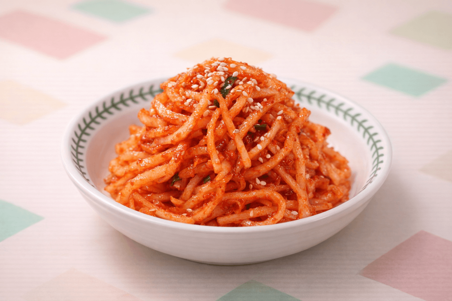 매콤달콤 아삭한 무생채