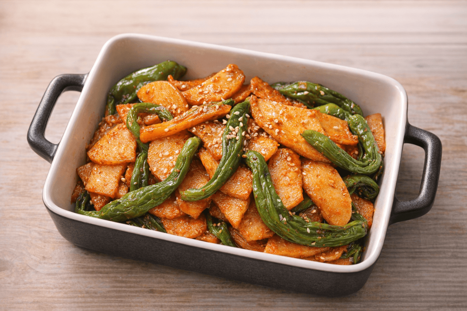 매콤달콤 꽈리고추 어묵볶음 밑반찬