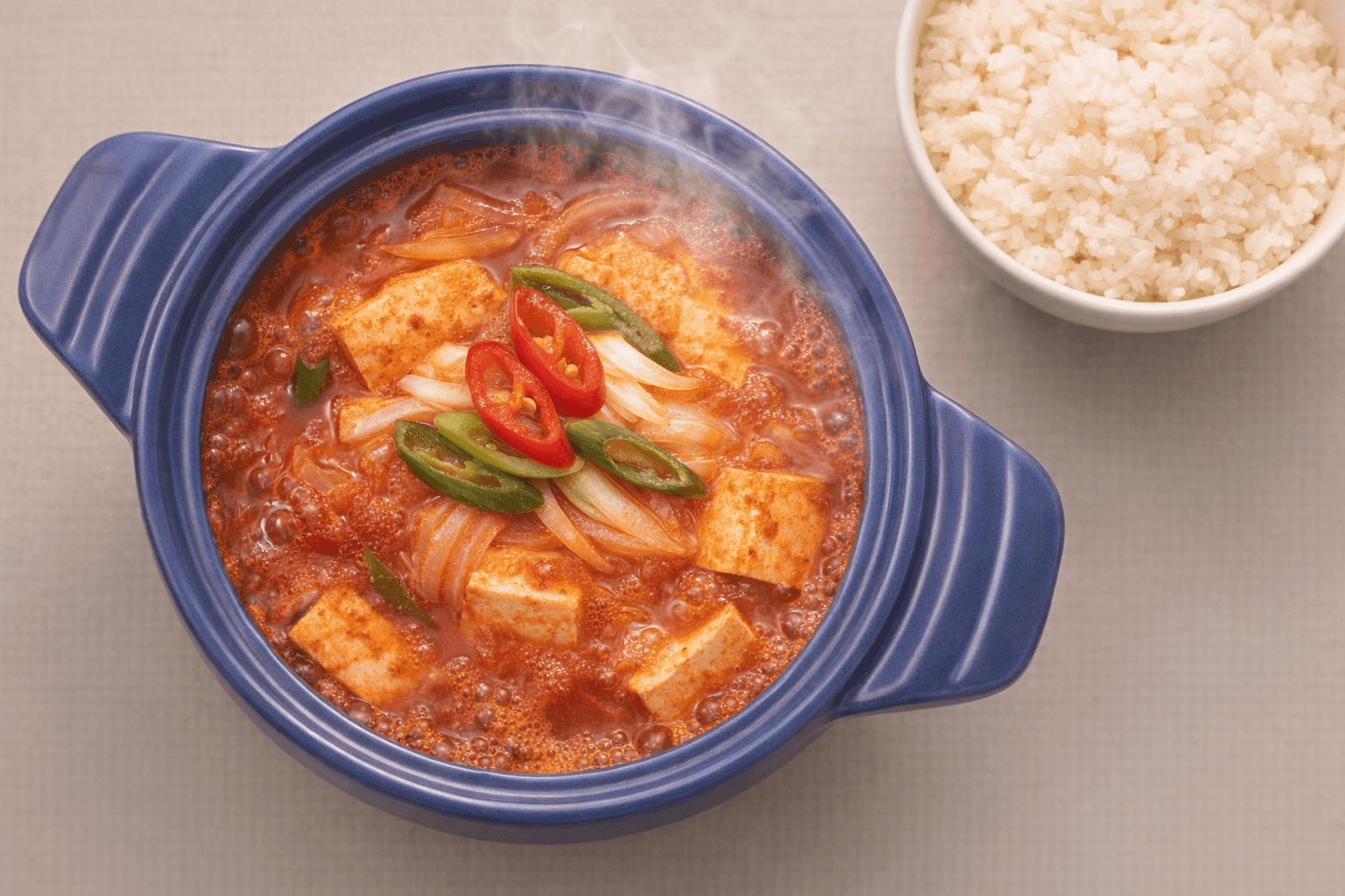 밥 두 공기 순삭! 국물 맛이 끝내주는 얼큰한 두부찌개 황금 레시피