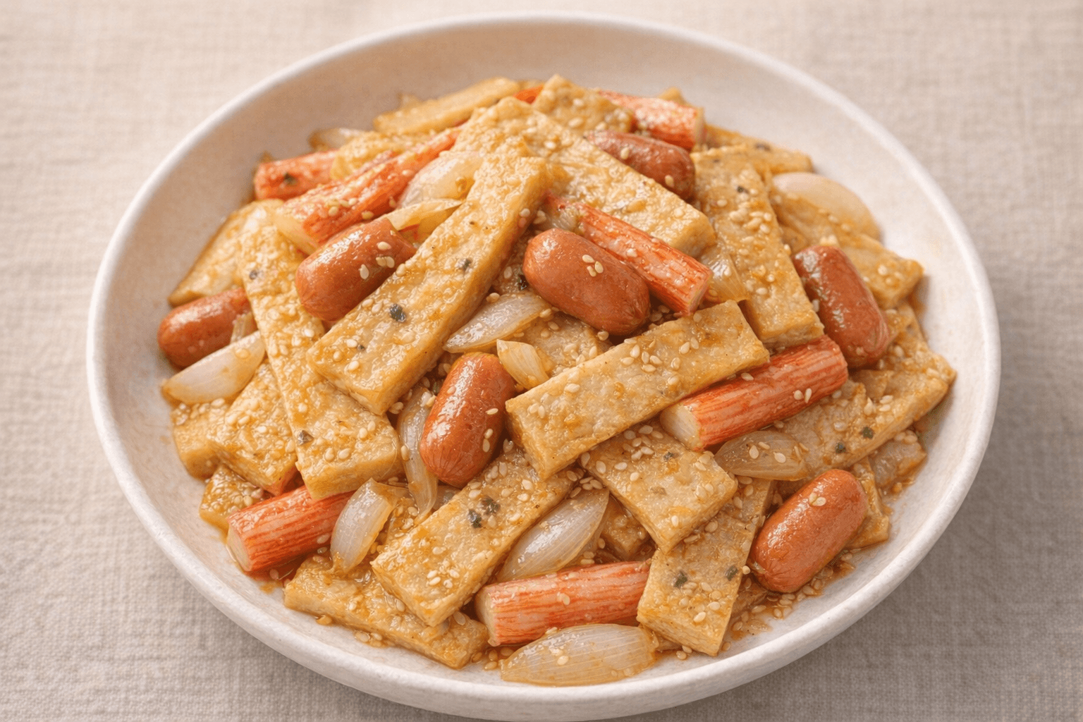 단짠단짠 간장 어묵볶음