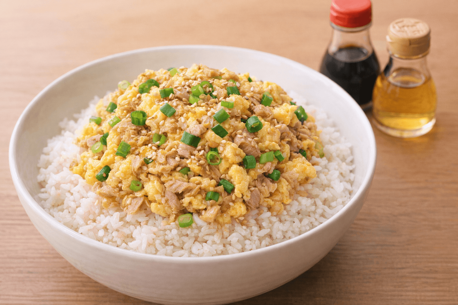 5분 컷! 눈 번쩍 뜨이는 마약 참치계란간장밥 초간단 황금레시피