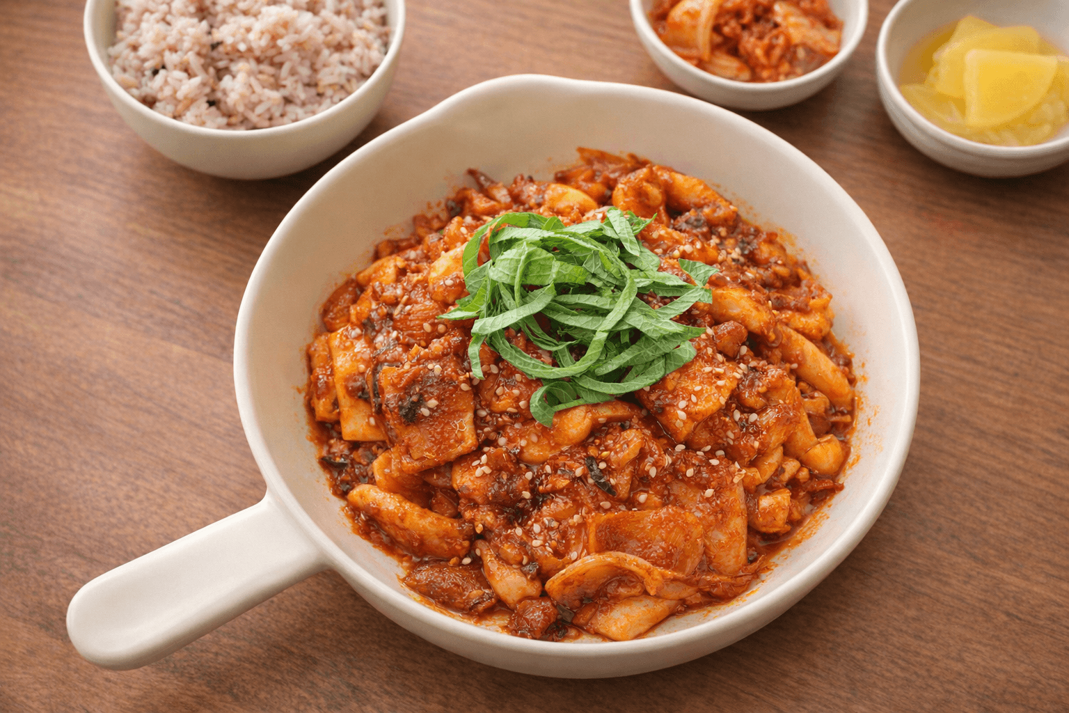 매콤달콤 불맛 오삼불고기