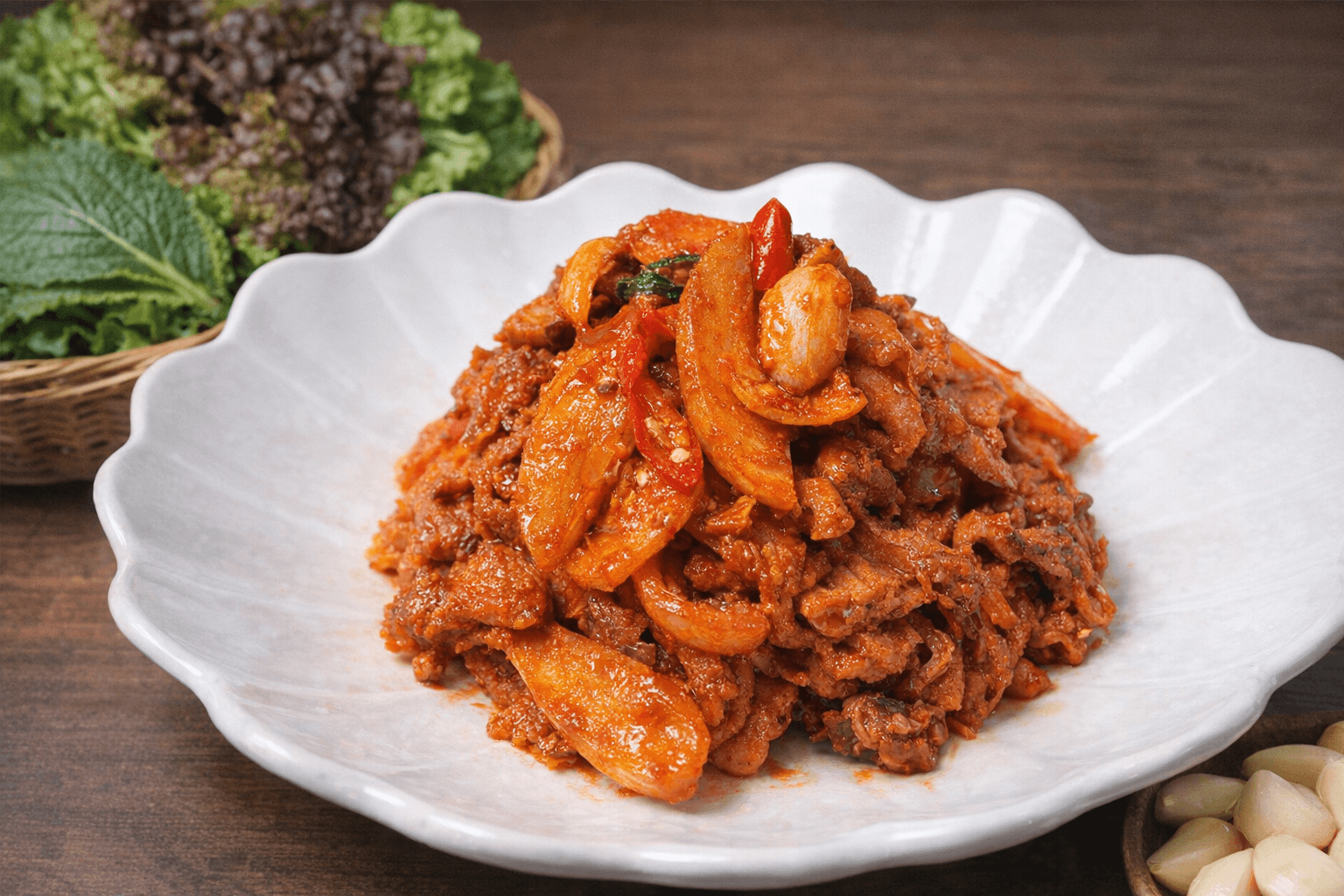 바싹 볶은 기사식당 제육볶음