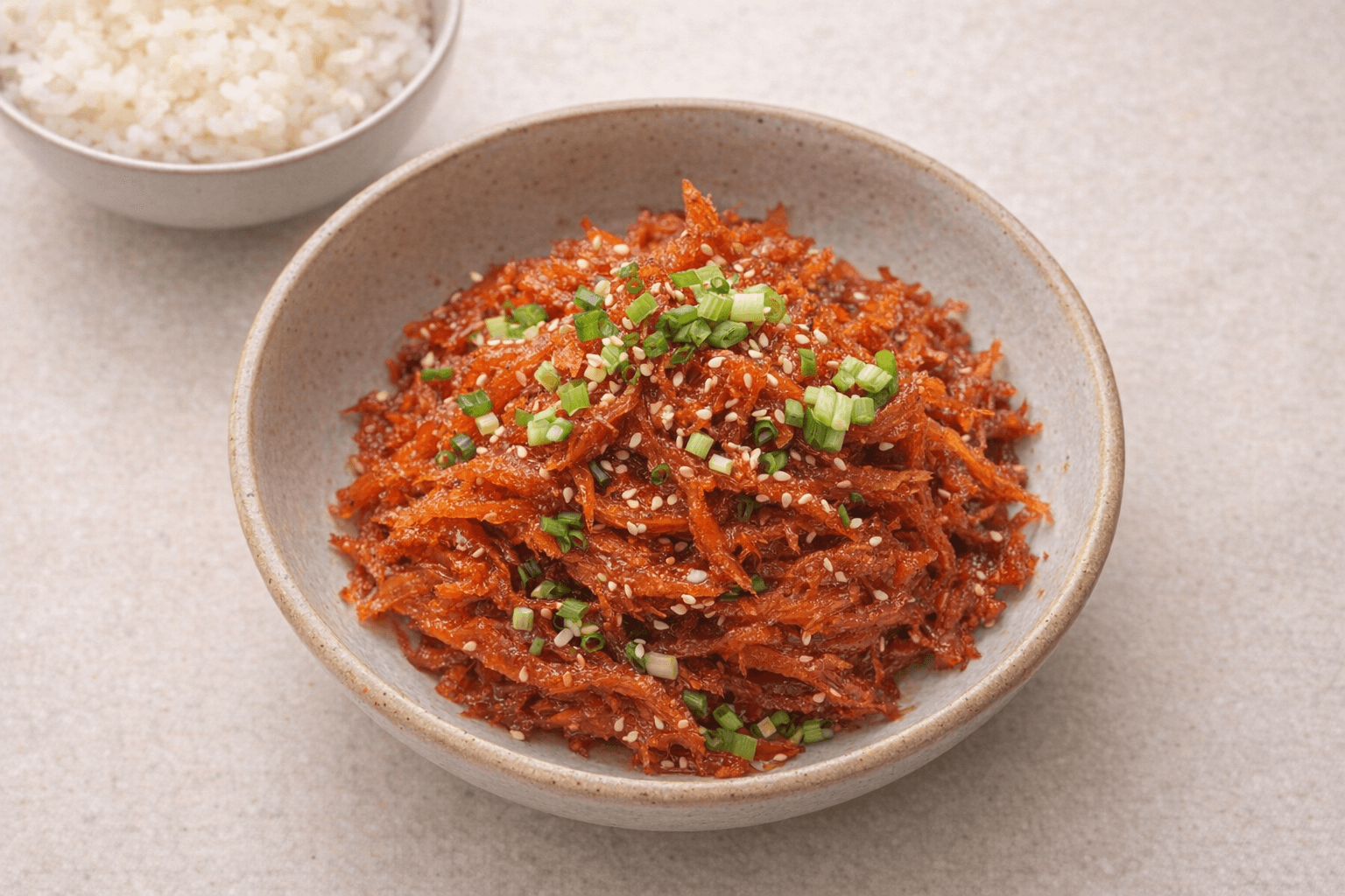 매콤달콤 황태채무침