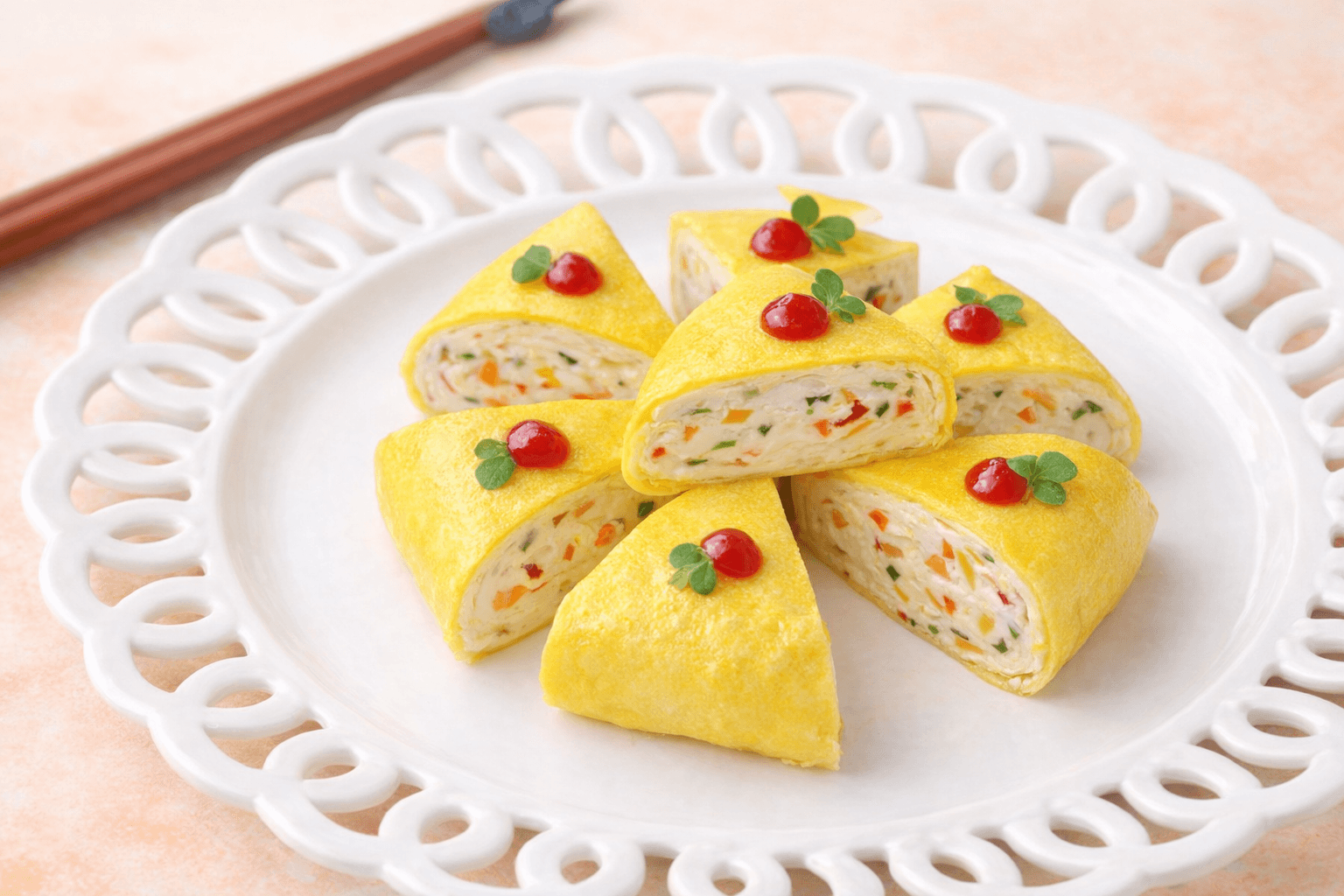 평범한 계란말이는 가라! 시선 집중 '계란말이 케이크' 초간단 황금 레시피