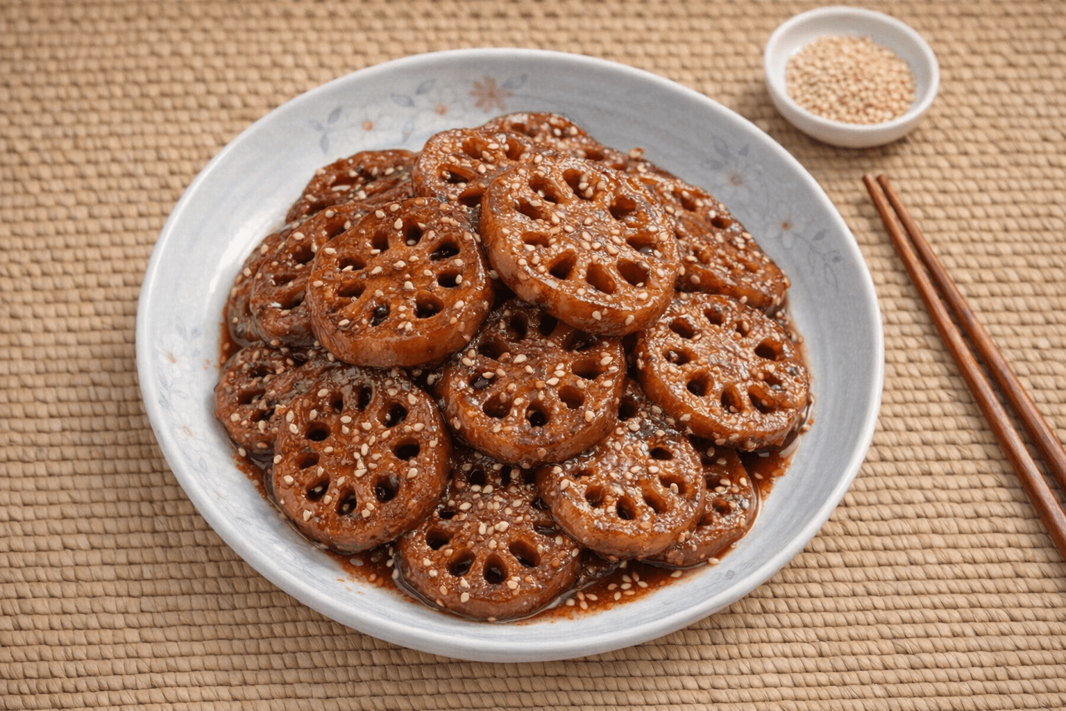 단짠단짠 윤기나는 연근조림 밑반찬