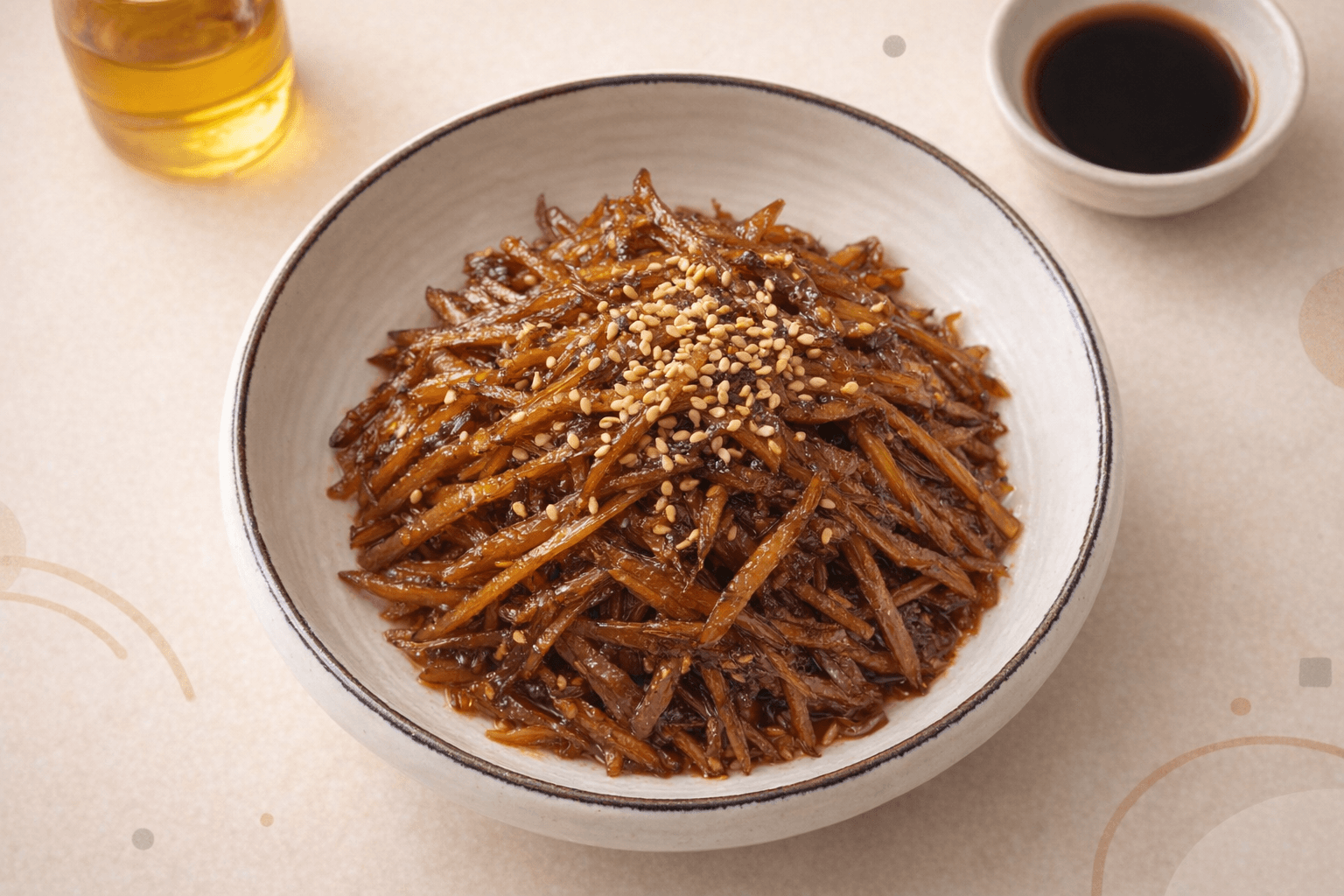 반찬가게 사장님도 놀란 조리시간 반으로 줄이는 초간단 우엉조림 황금레시피!