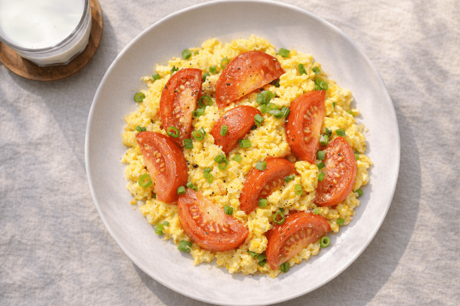 아침 굶지 마세요! 10분 완성 토마토 달걀볶음, 속 편하고 든든한 다이어트 레시피 대공개