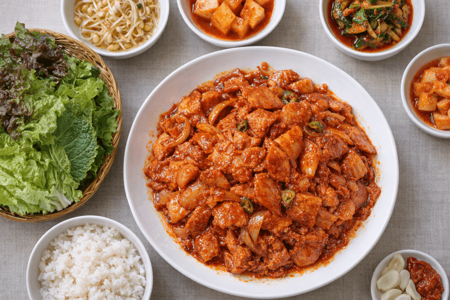 매콤달콤 밥도둑 두루치기 제육볶음