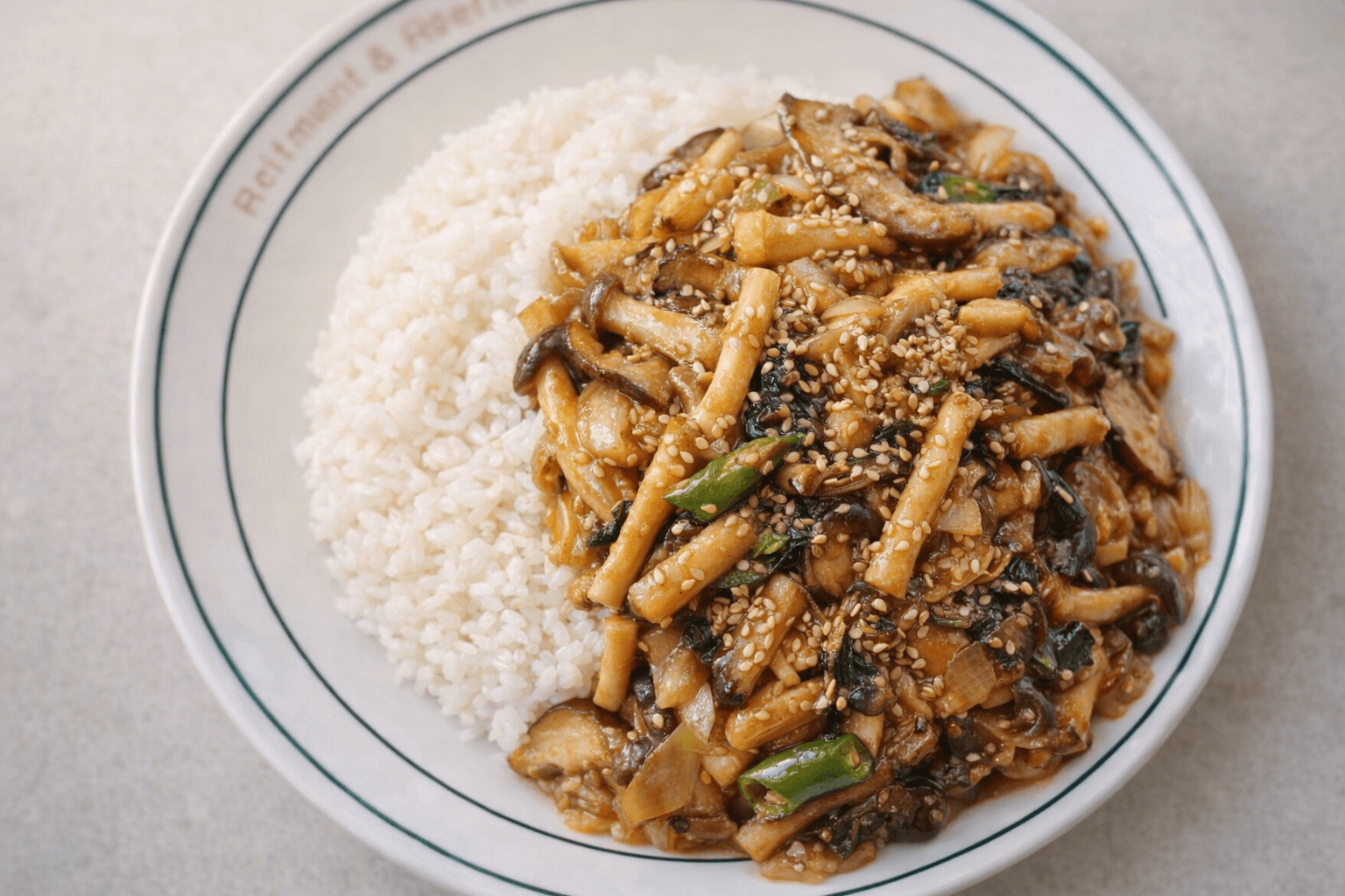 10분 컷! 냉장고 파먹기로 끝내는 마성의 매콤단짠 버섯덮밥 황금레시피 🍄