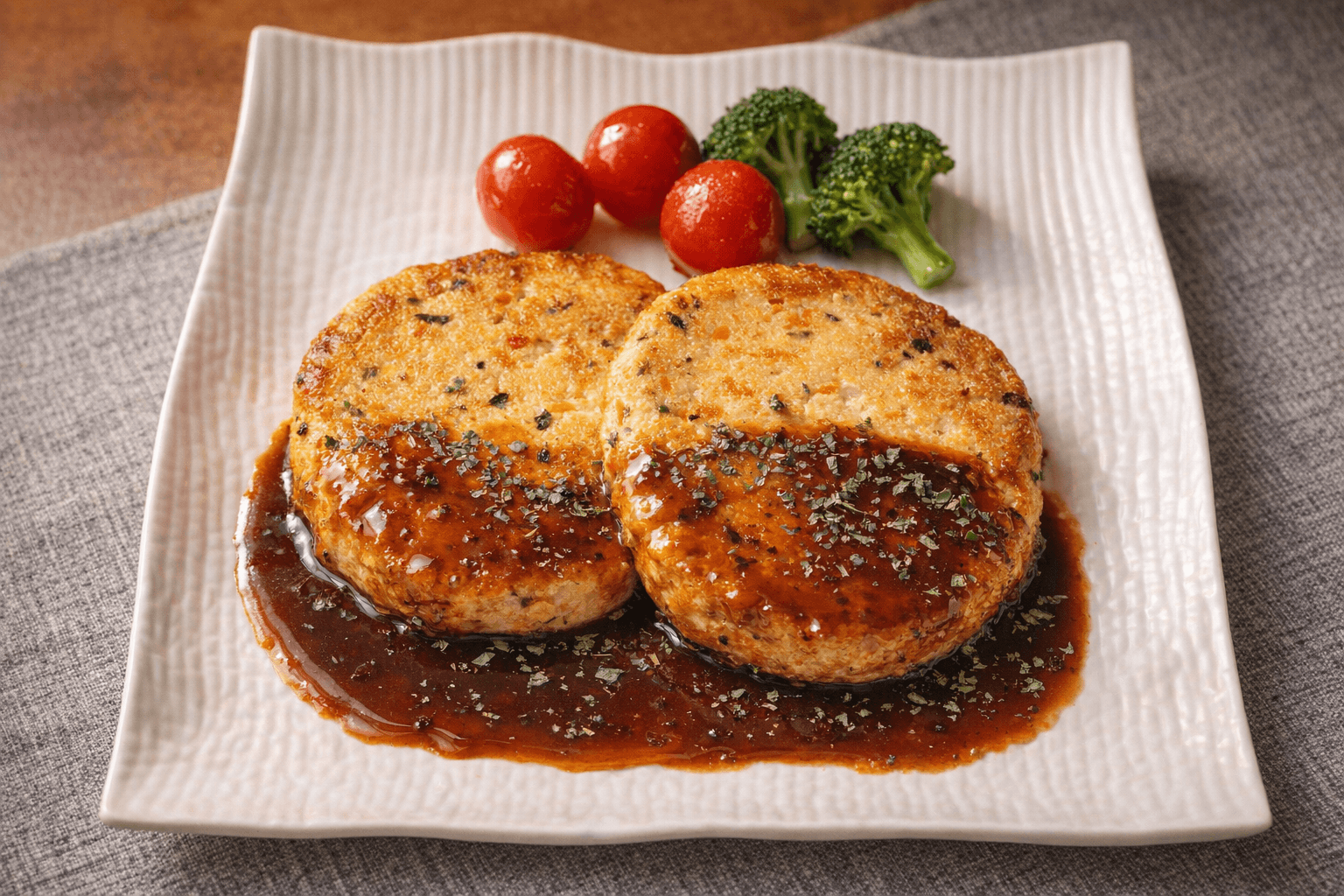 고기 없이 완벽한 육즙? -10kg 다이어터를 위한 궁극의 두부스테이크 황금 레시피!