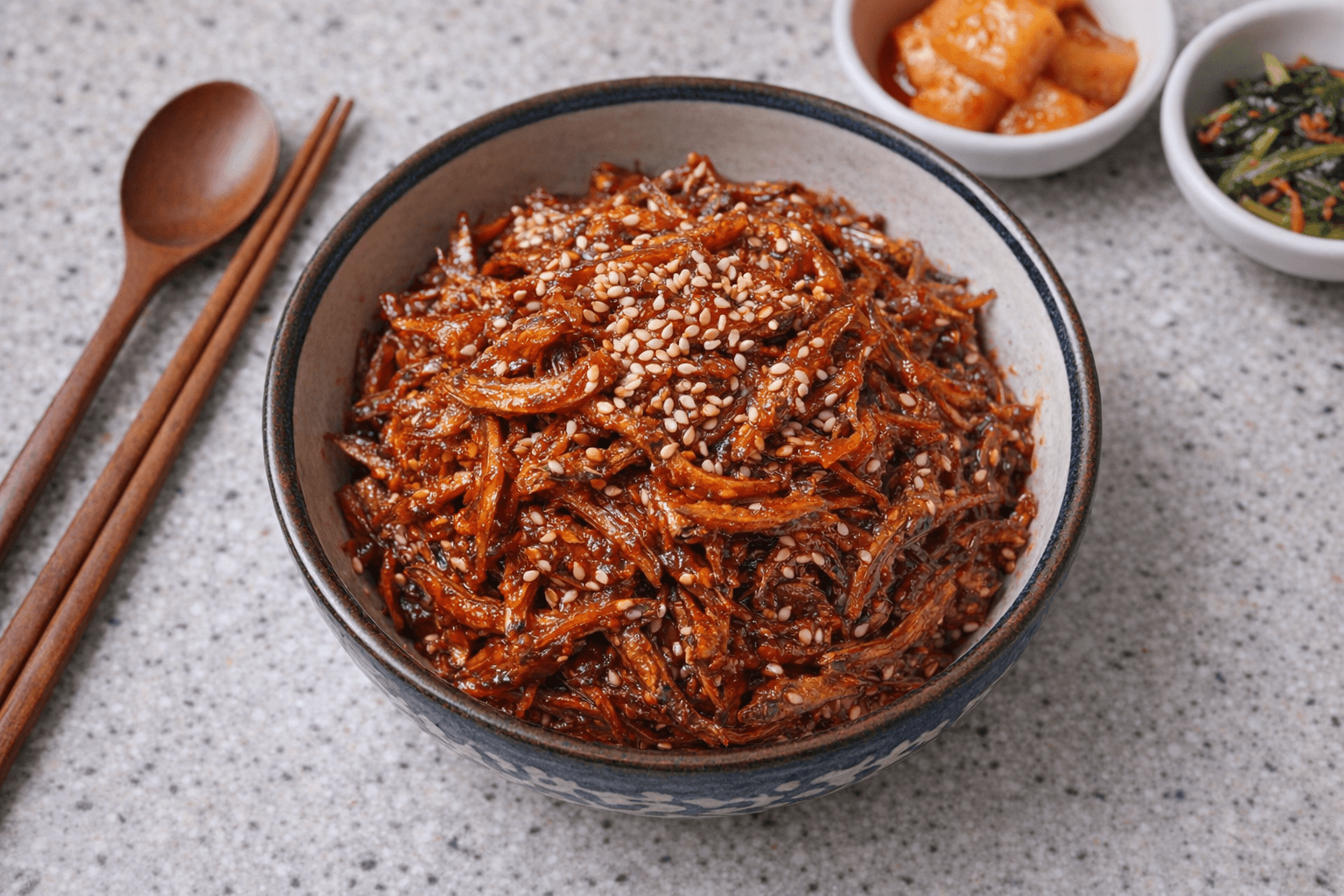 [절대 딱딱해지지 않는 비법] 냉장고에 넣어도 윤기 좔좔, 초간단 고추장 멸치볶음 황금레시피!