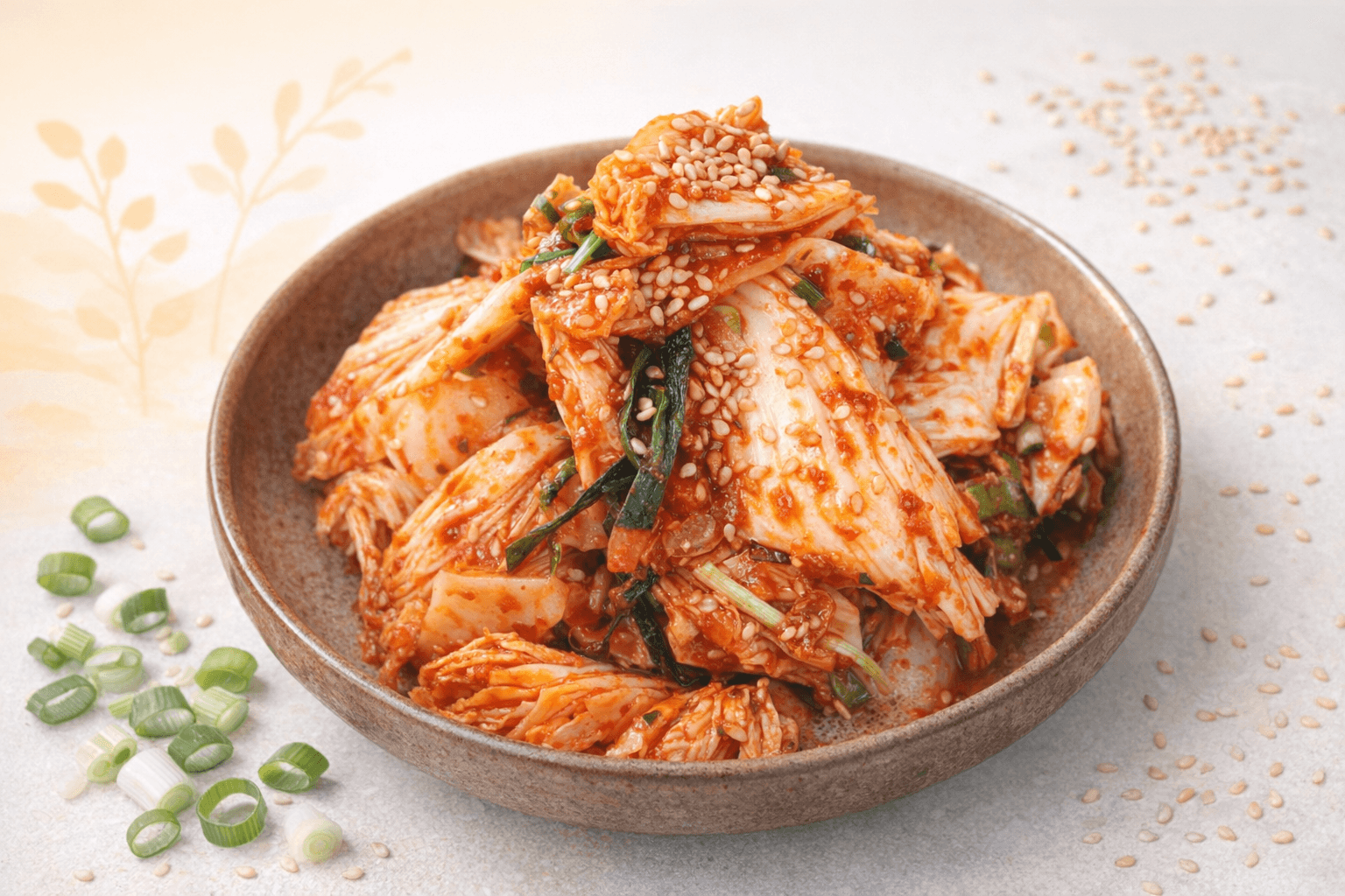 알배추 겉절이 생김치