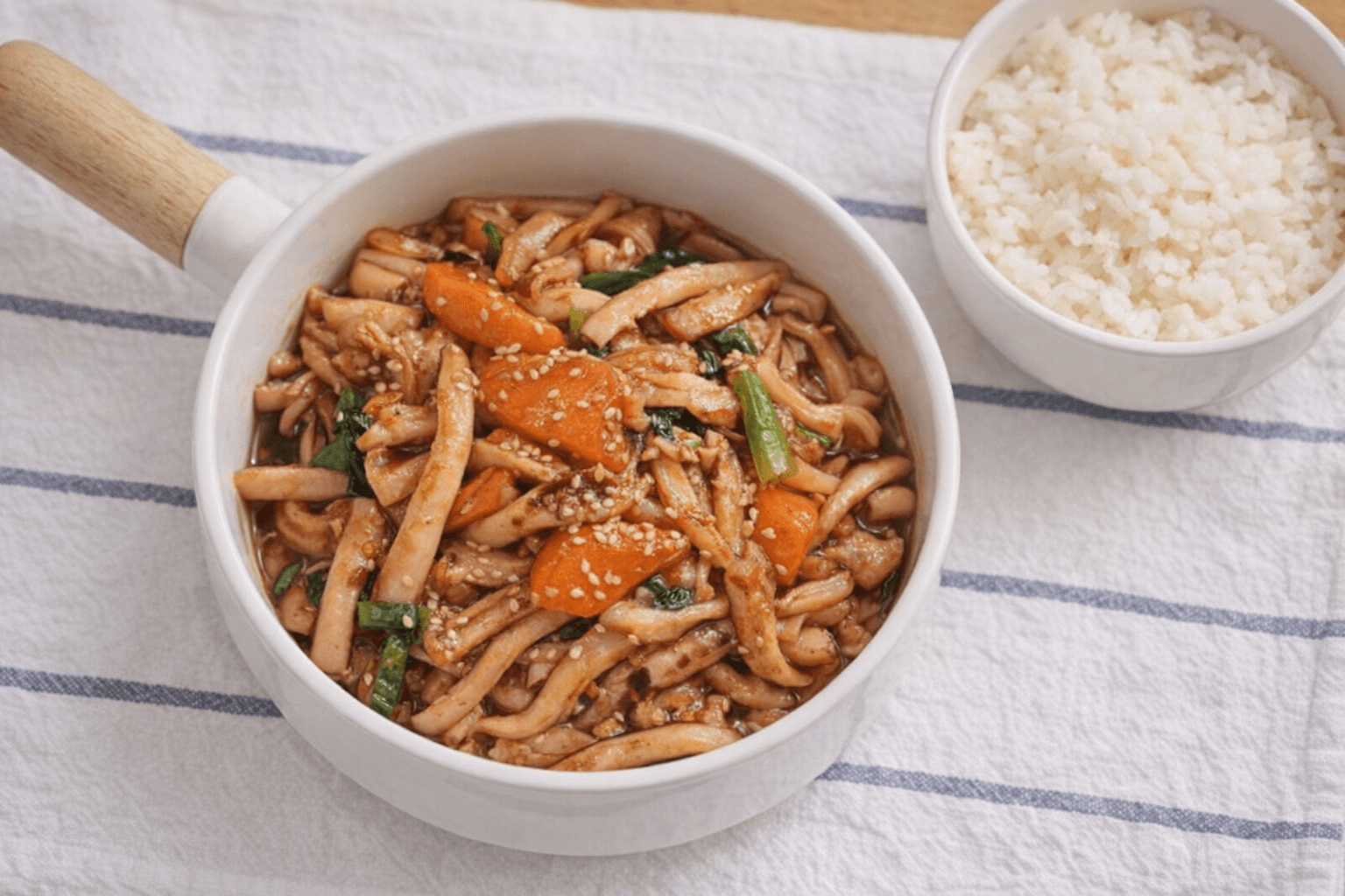 🦑매운거 절대 못 먹는 우리 아이 밥 두 공기 뚝딱! 단짠단짠 마약 간장오징어볶음 황금레시피🔥