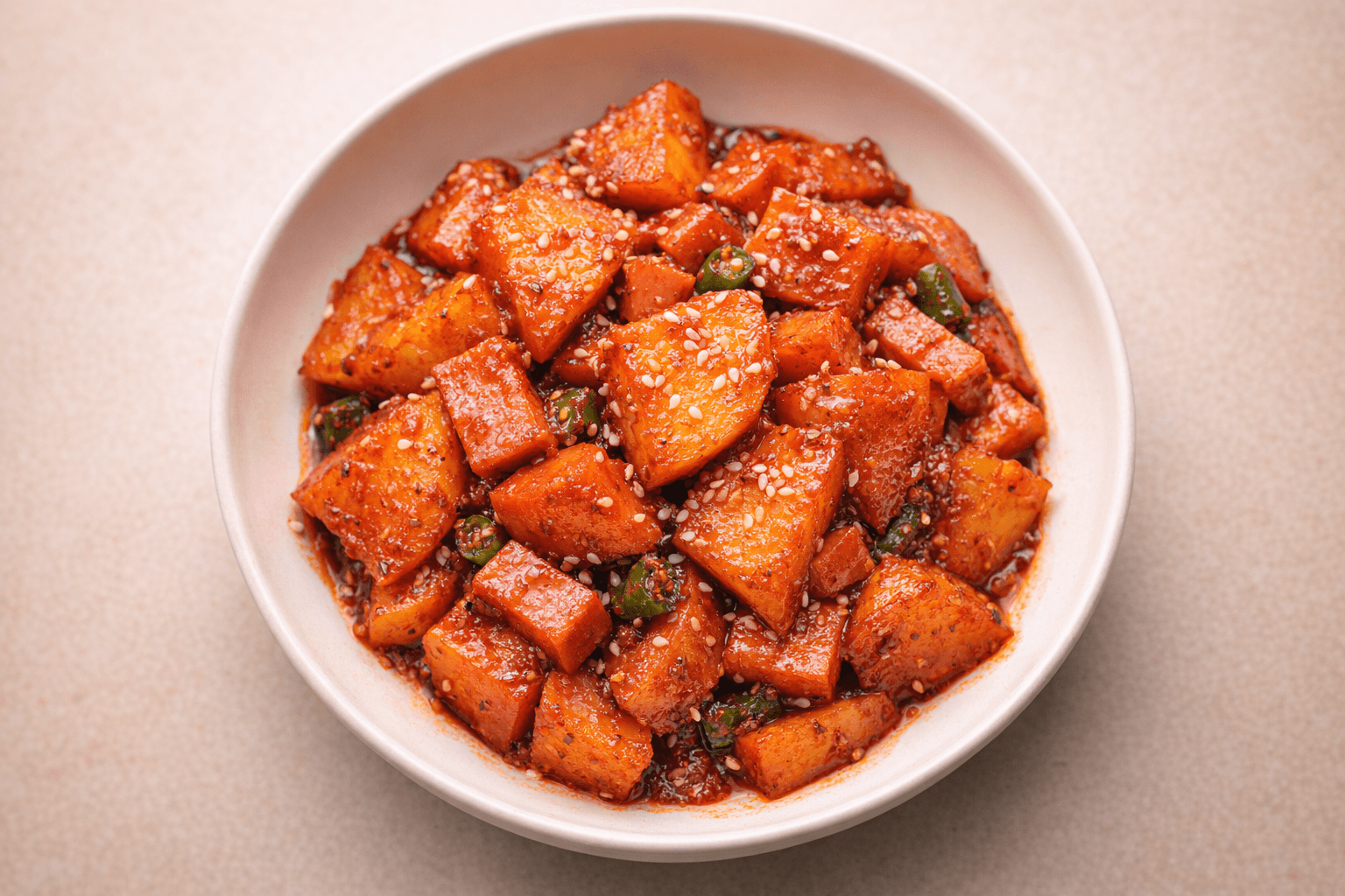 뻔한 반찬은 가라! 밥 두 공기 뚝딱 비우는 매콤달콤 칼칼 감자조림 황금레시피