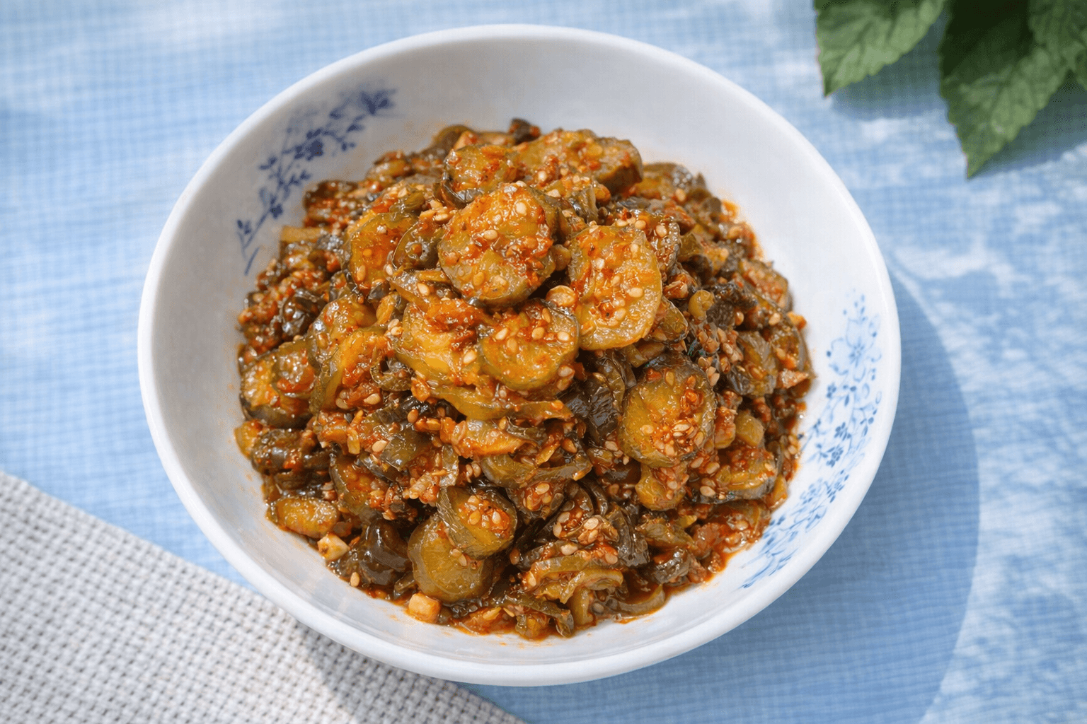 오독오독 오이지무침 반찬