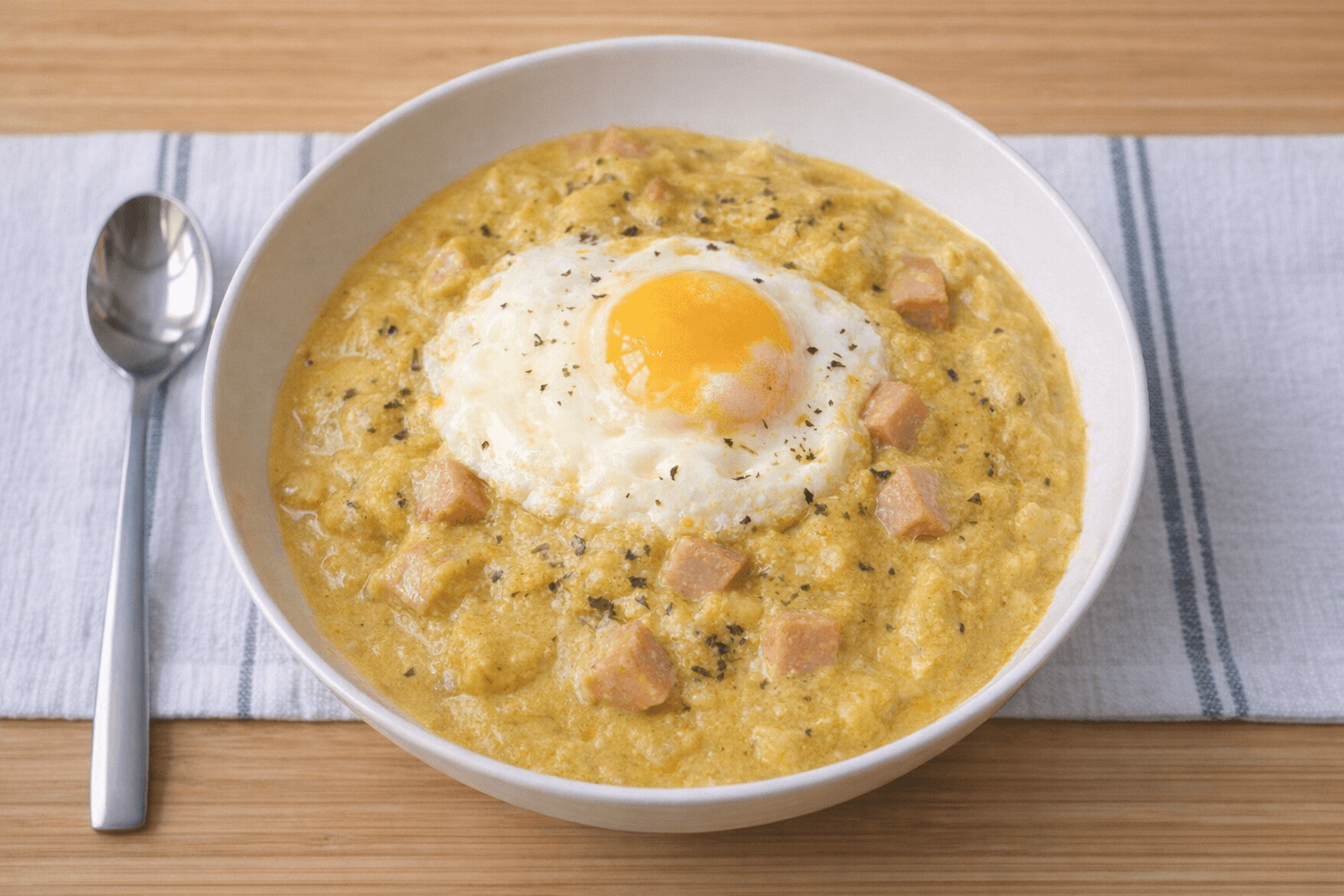 [15분 완성] 바쁜 아침 굶지 마세요! 감칠맛 폭발하는 초간단 우유달걀카레 황금 레시피
