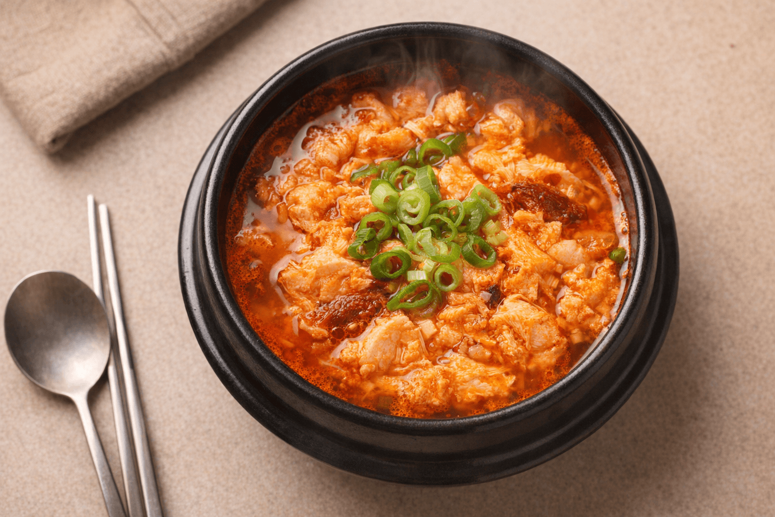 얼큰 북어국 해장국 한식 국물요리