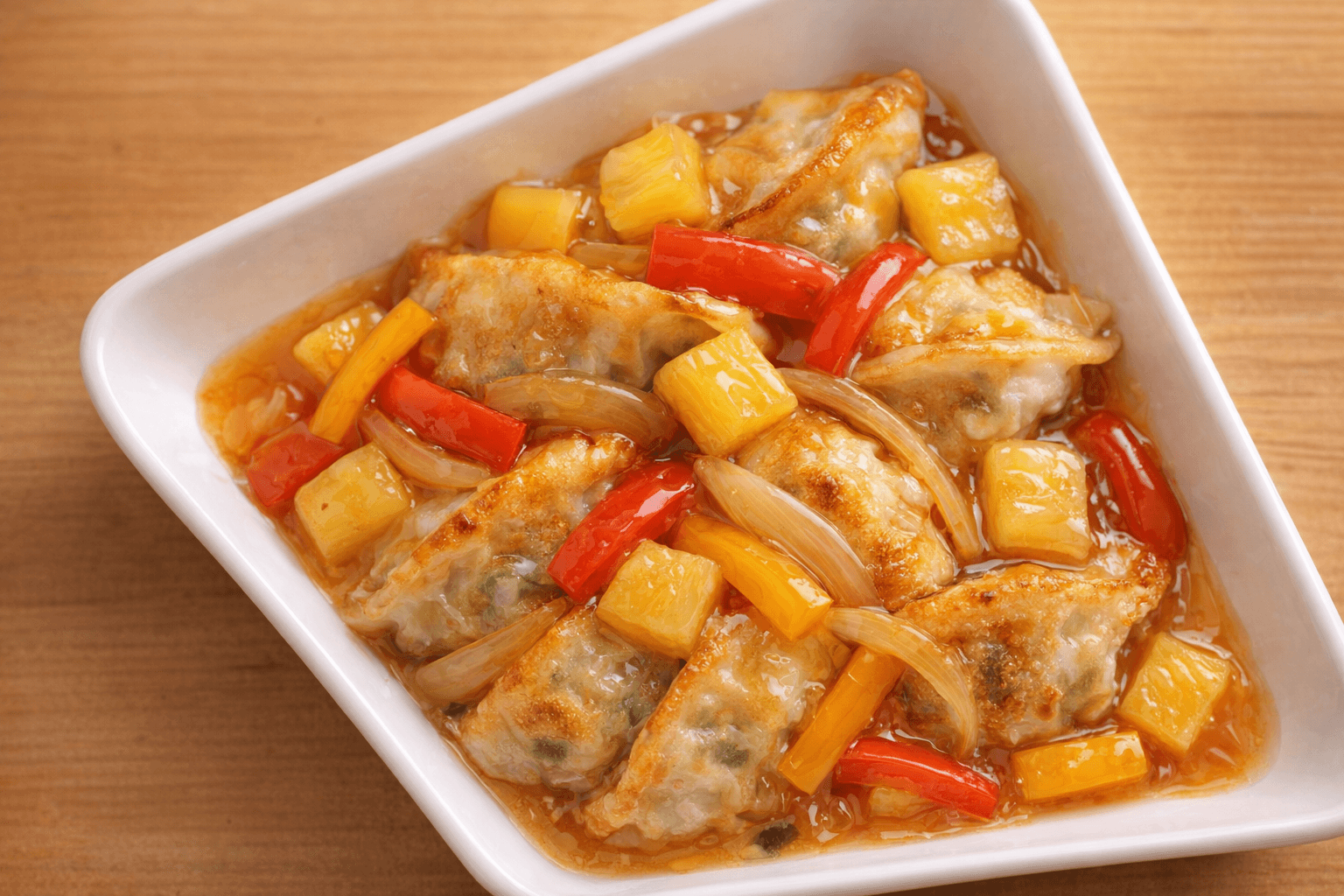 새콤달콤 탕수만두