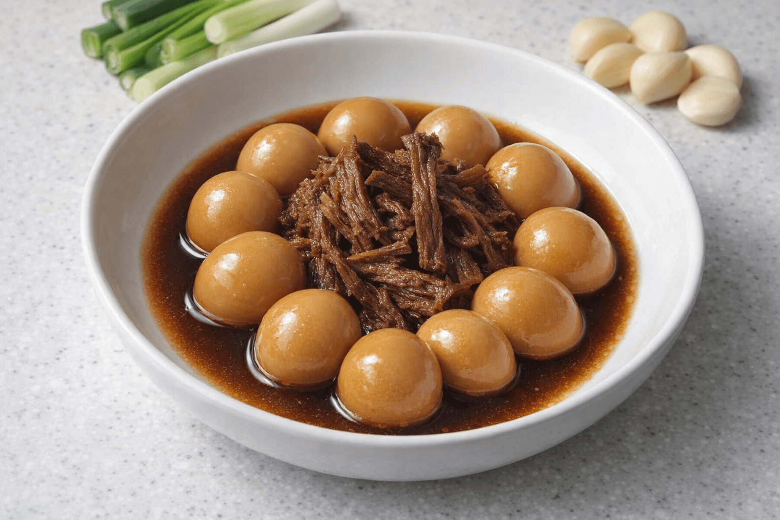 밥도둑 끝판왕! 절대 실패 없는 단짠단짠 소고기 메추리알 장조림 황금 레시피