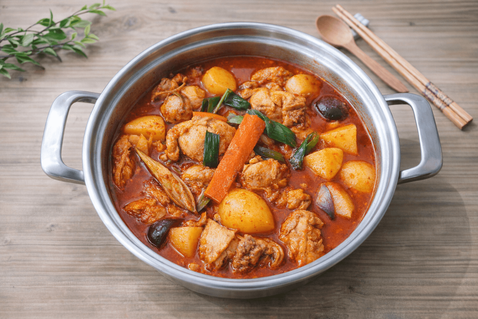 매콤달콤 닭볶음탕