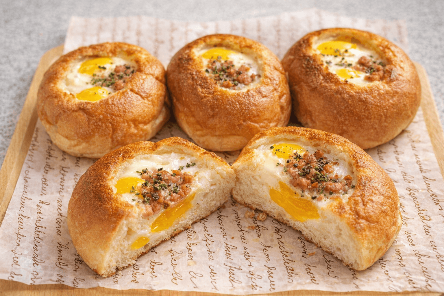 빵집 갈 필요 없는 초간단 대박 간식! 15분 완성 에어프라이어 모닝 계란빵 레시피