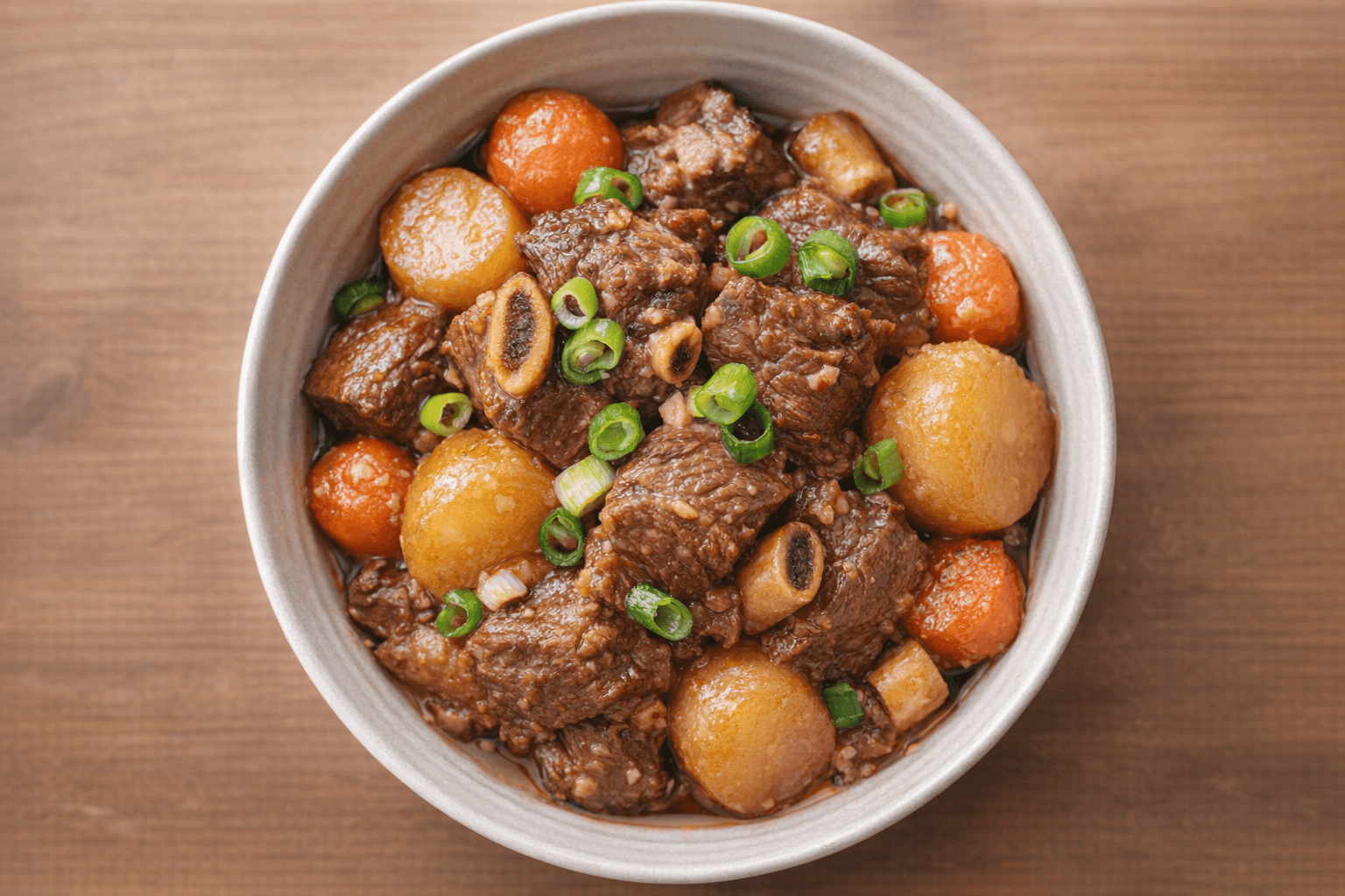 윤기 흐르는 소갈비찜