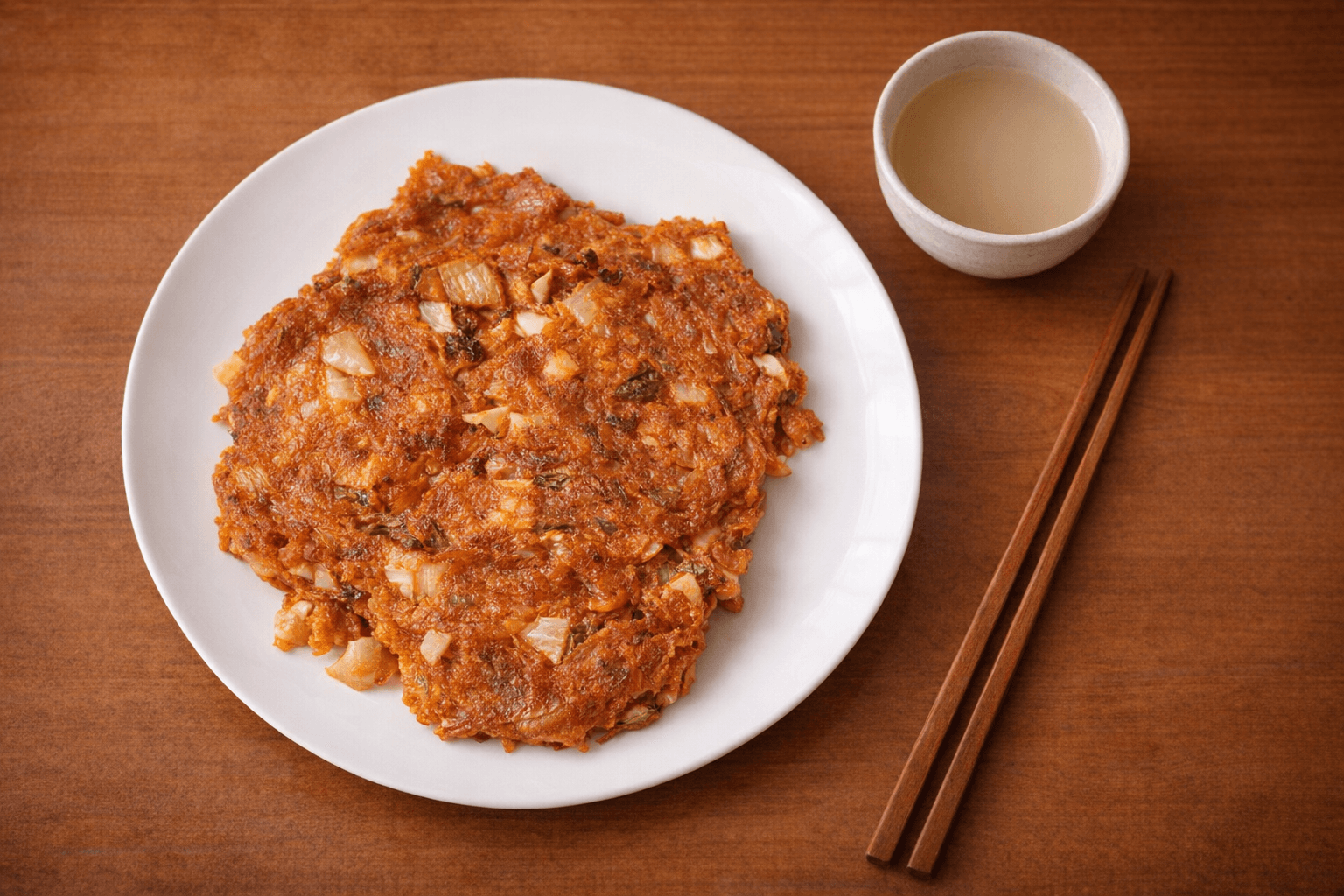 노릇하고 바삭한 참치김치전