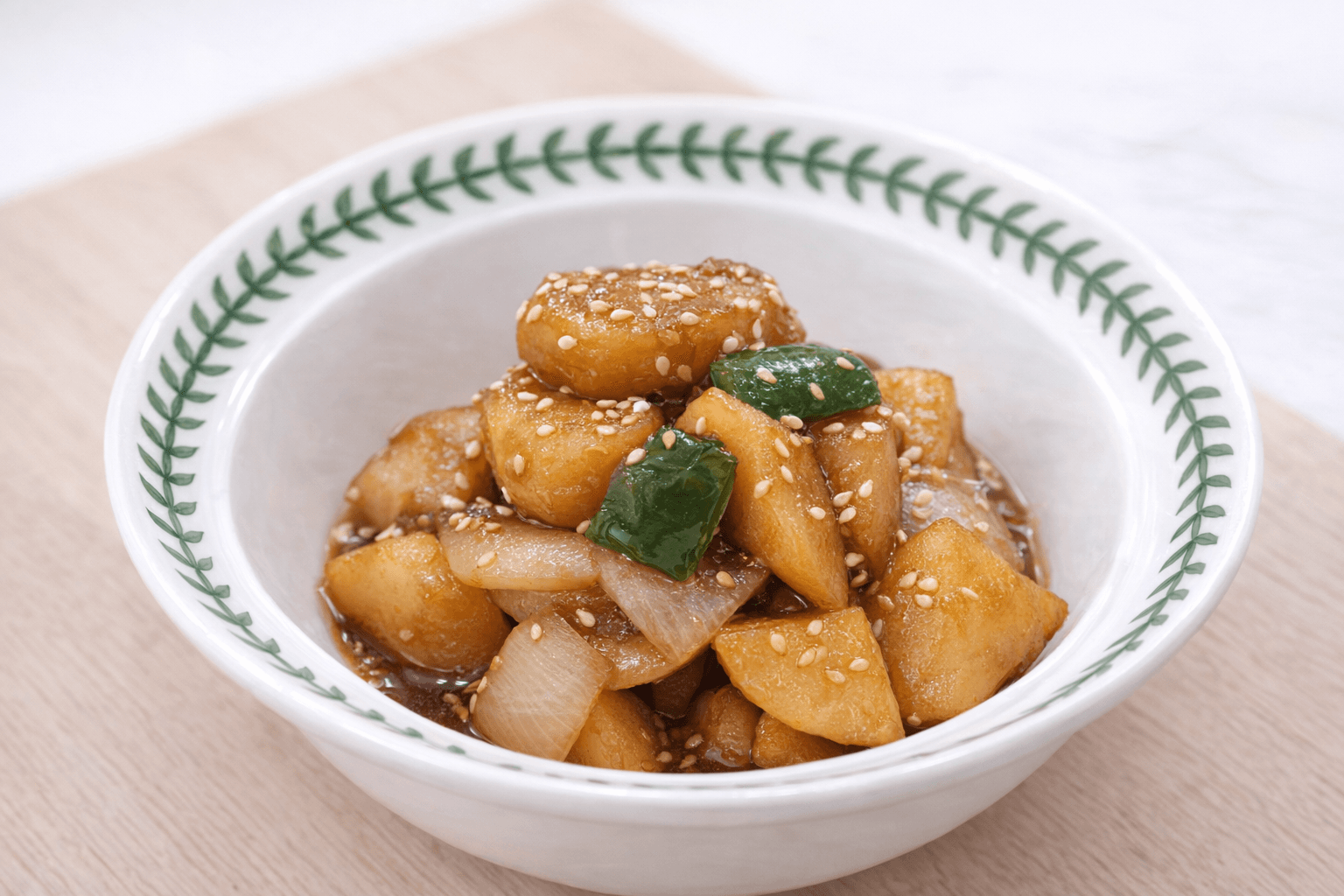 단짠단짠 감자양파간장조림 밑반찬