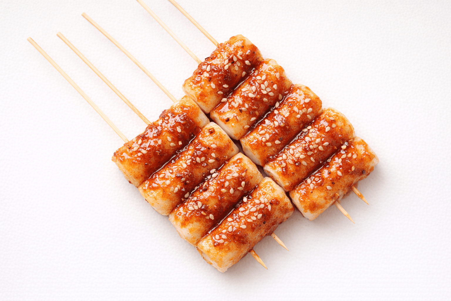 매콤달콤 추억의 떡꼬치 간식