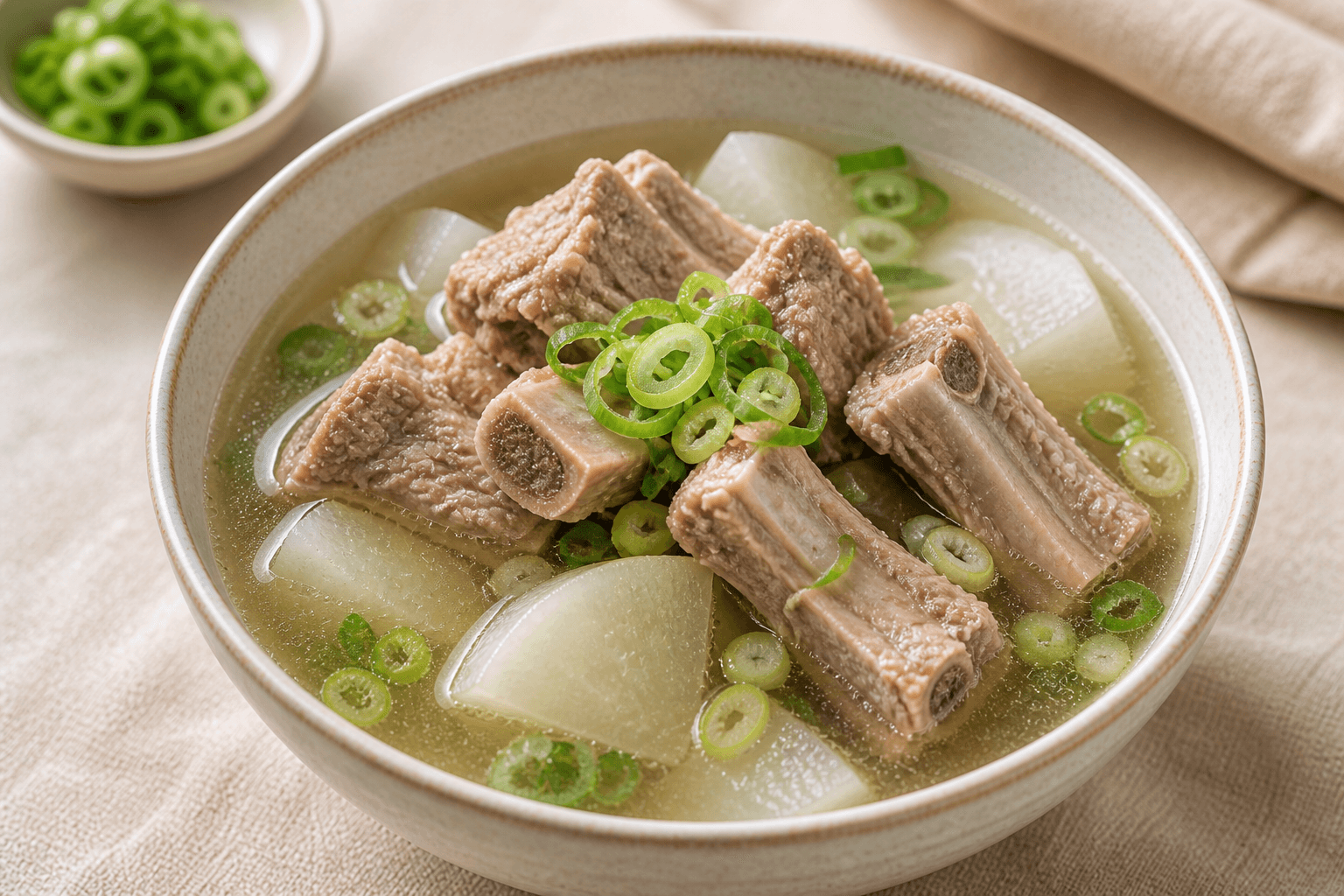 돼지등갈비탕 집밥 레시피