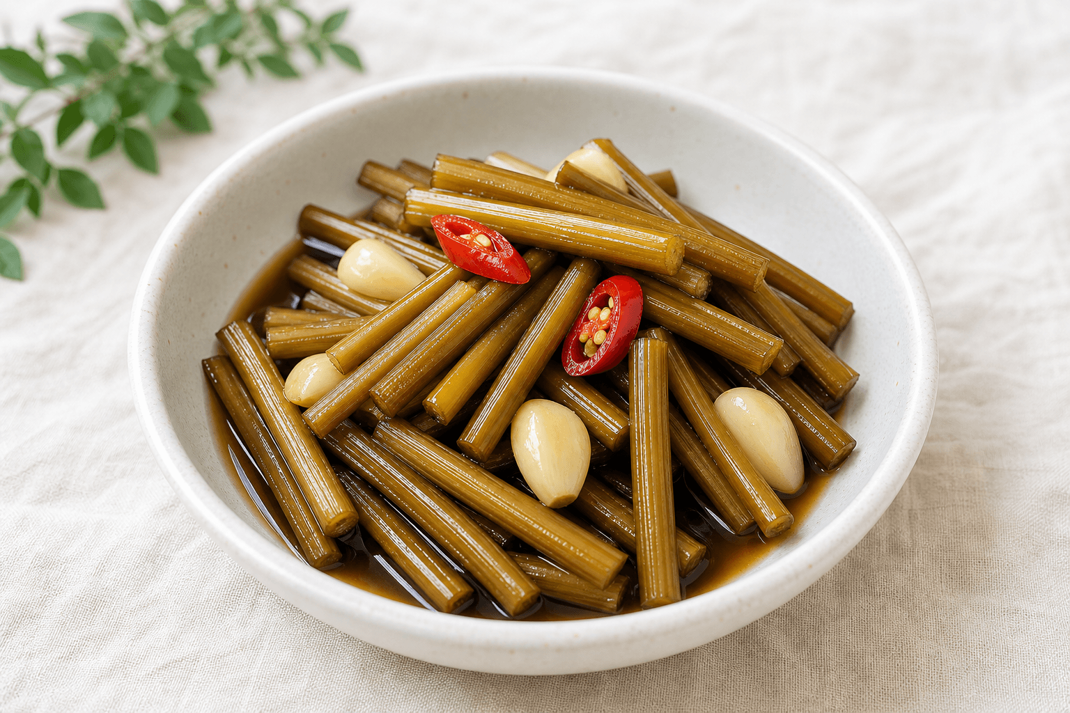 궁채장아찌 집밥 레시피