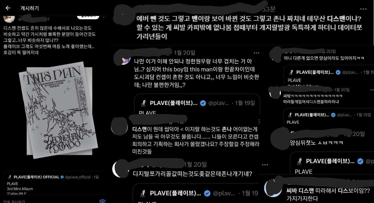 매년 세븐틴 팬덤에게 고통받는 플레이브 팬덤