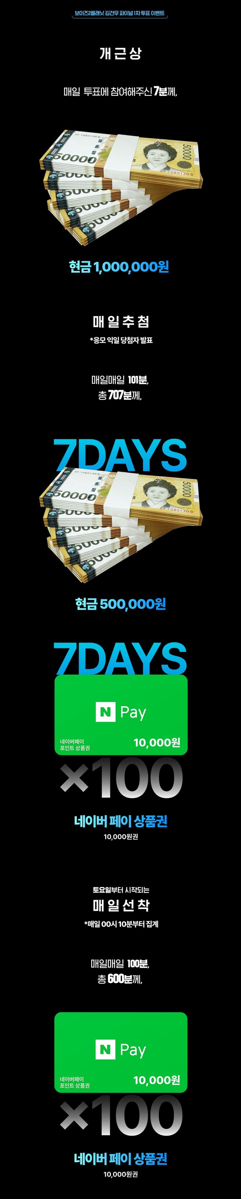 보플 김건우 갤벤 현금 뿌린대