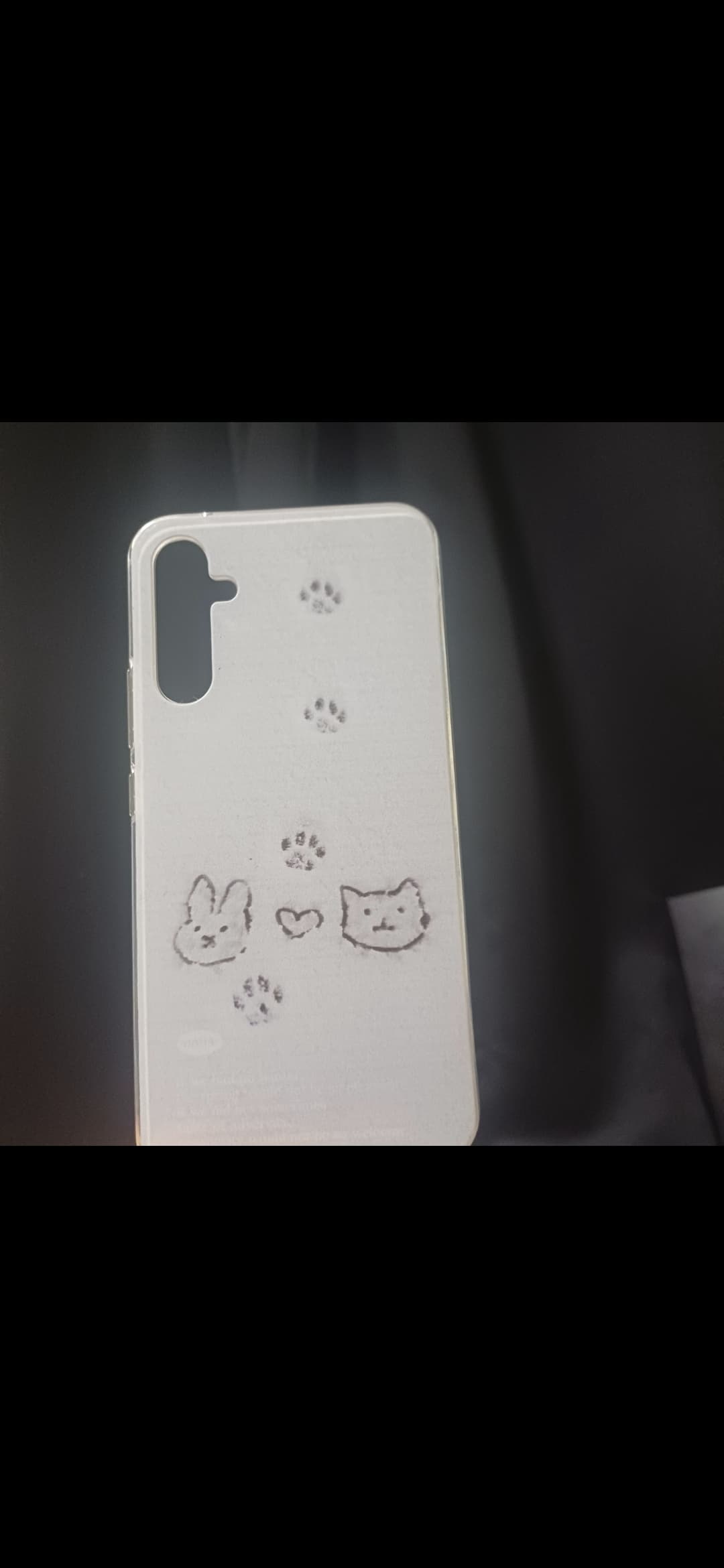 새로 산 휴대폰 케이스