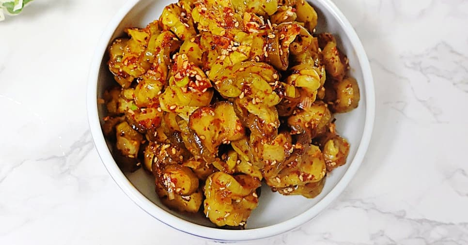오이지무침 레시피 만들기 여름반찬 오이지요리 만들기