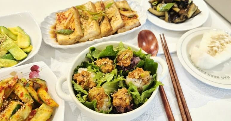 프레쉬한 상추참치쌈밥 레시피/참치쌈장/캔참치 요리